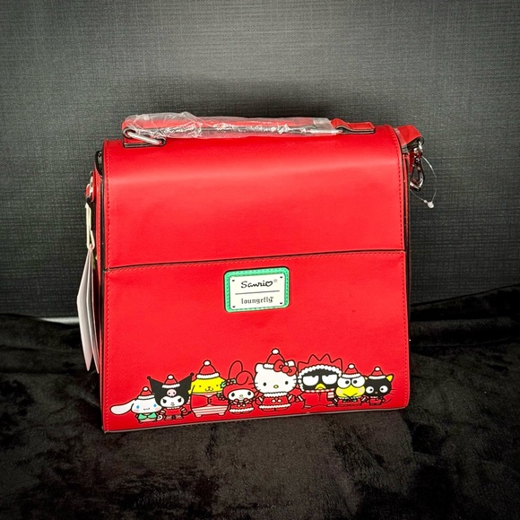 Loungefly Sanrio Hello Kitty & Friends‎ Holiday Stocking Crossbody Bag - Picture 7 of 10